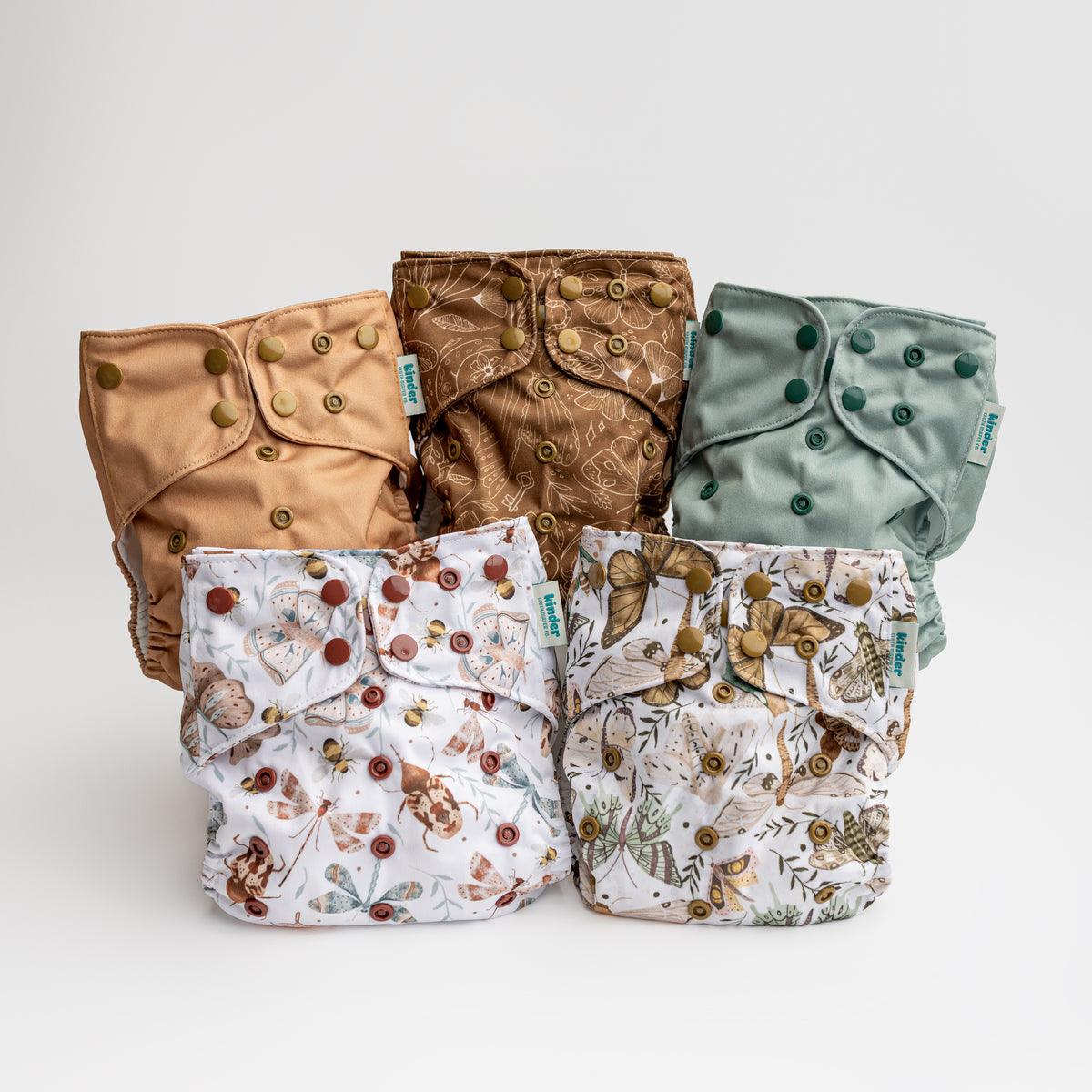 Enchanted - Essential Pocket Diaper - Insects - One Size
