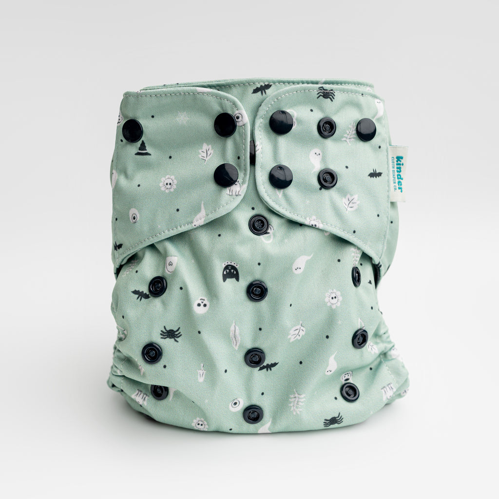 Curious Keepsakes by Malika Buttinger - Essential Pocket Diaper - Halloween - One Size