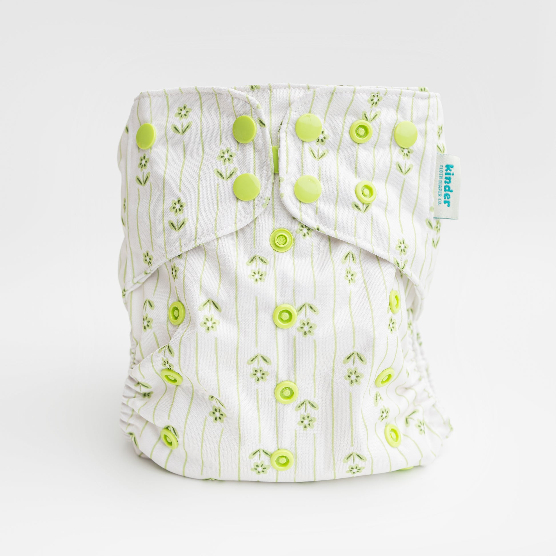 Cora Floral - Essential Pocket Diaper - Floral - One Size