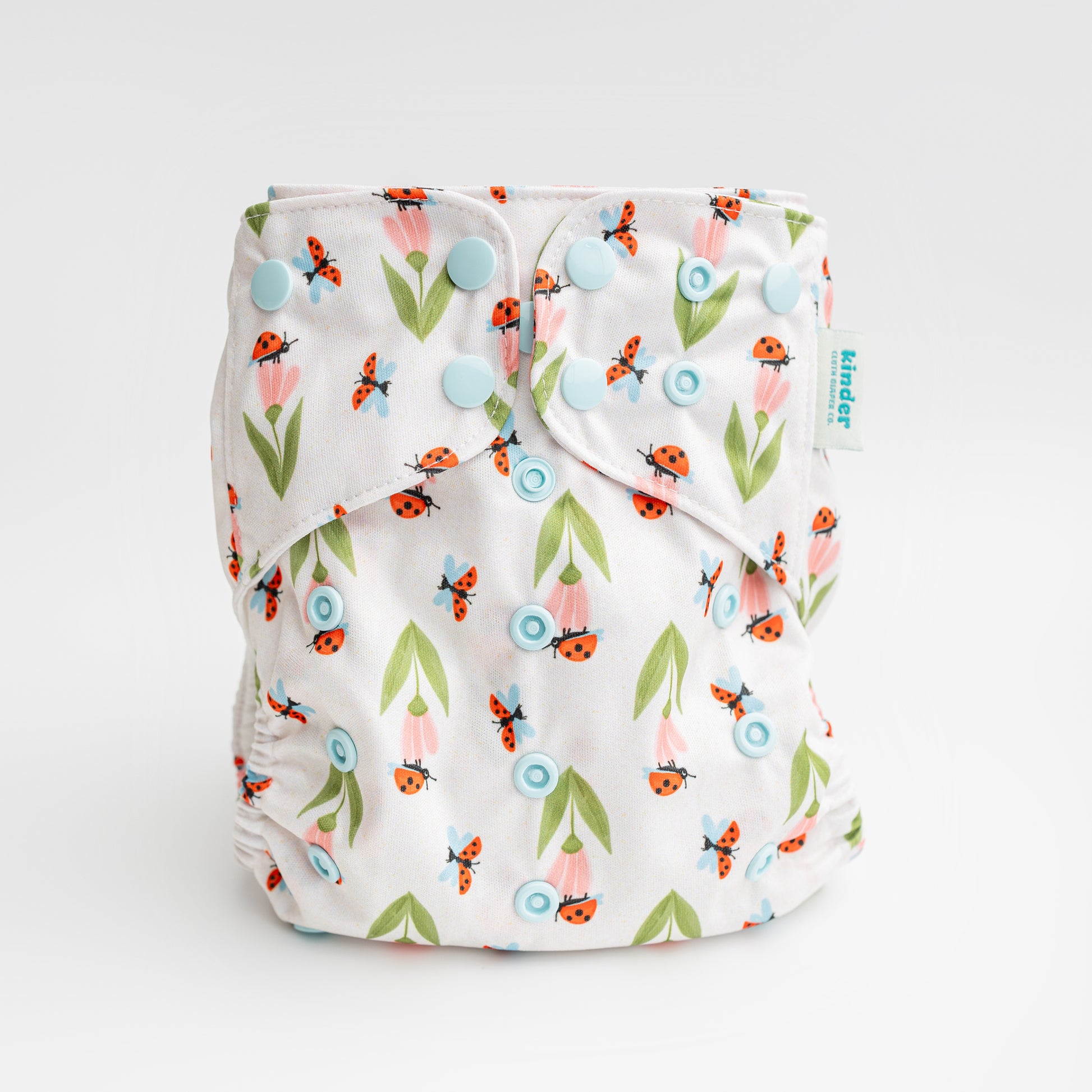 Buggy Blooms - Essential Pocket Diaper - Floral - One Size