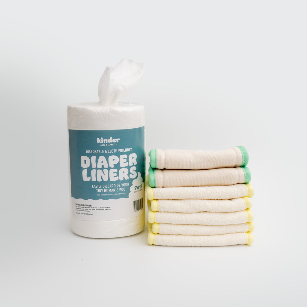 Barnyard Buddies - Essential Pocket Diaper - Cloth Diaper Starter Bundle - 5 Pack