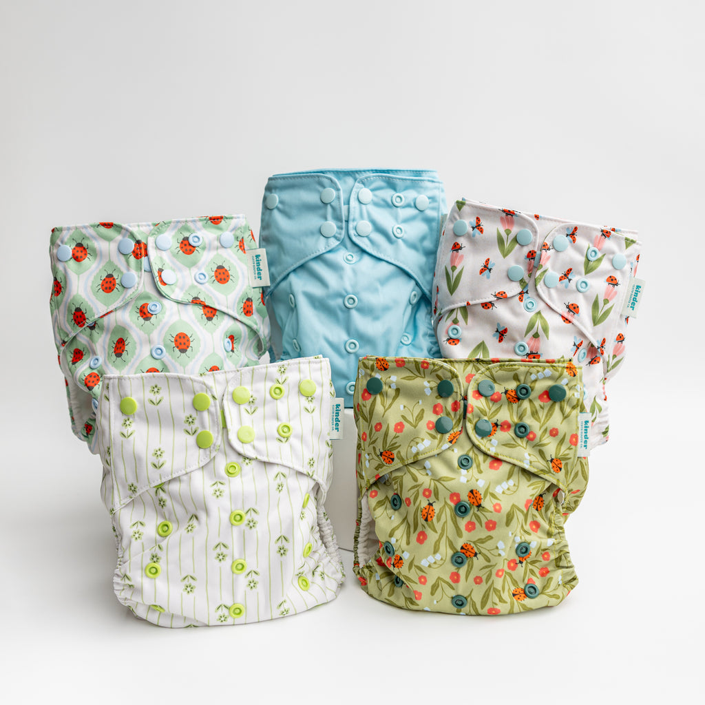Ladybug Lullaby - Essential Pocket Diaper - Animals - One Size