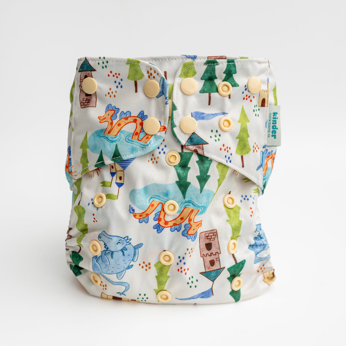 Magical Landscape by Wonky Trumpet - Essential Pocket Diaper - Creatures - One Size