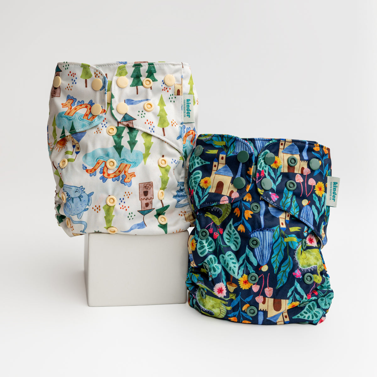Magical Landscape by Wonky Trumpet - Essential Pocket Diaper - Creatures - One Size