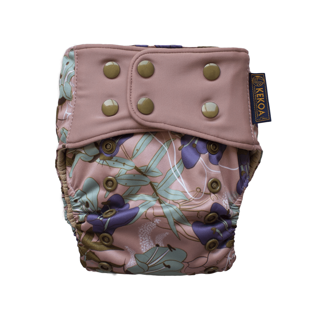 Koromiko (Hebe) - Modern - Cloth - Diapers - Cloth Diaper - Kinder Cloth Diaper Co. - Pittsburgh - Based - Small - Business - Woman - Owned