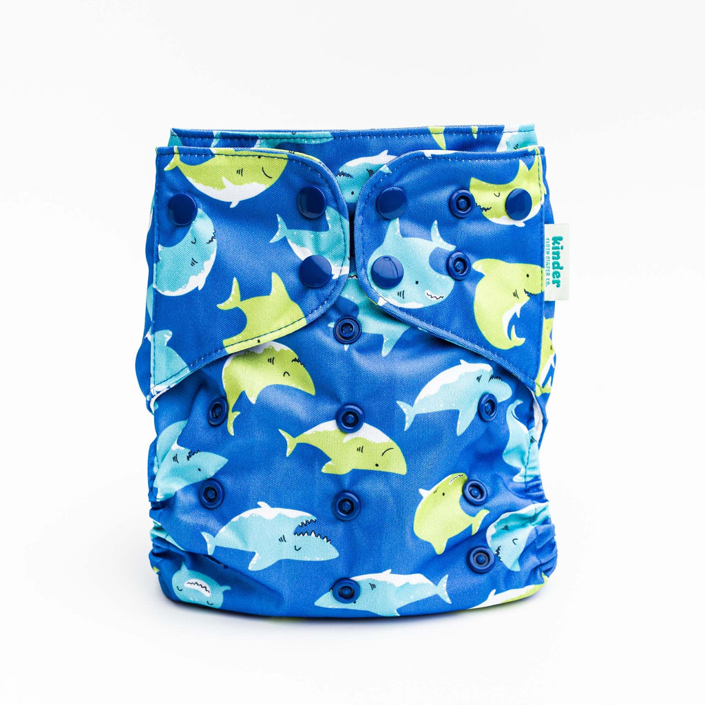 Animals and Insects: Essentials Pocket Cloth Diaper with Athletic Wicking Jersey, Grows with your Baby - Kinder Cloth Diaper Co. - 24 - 04 - 01 - modern reusable cloth diapers and more for birth to potty training - Pittsburgh Based Small Business