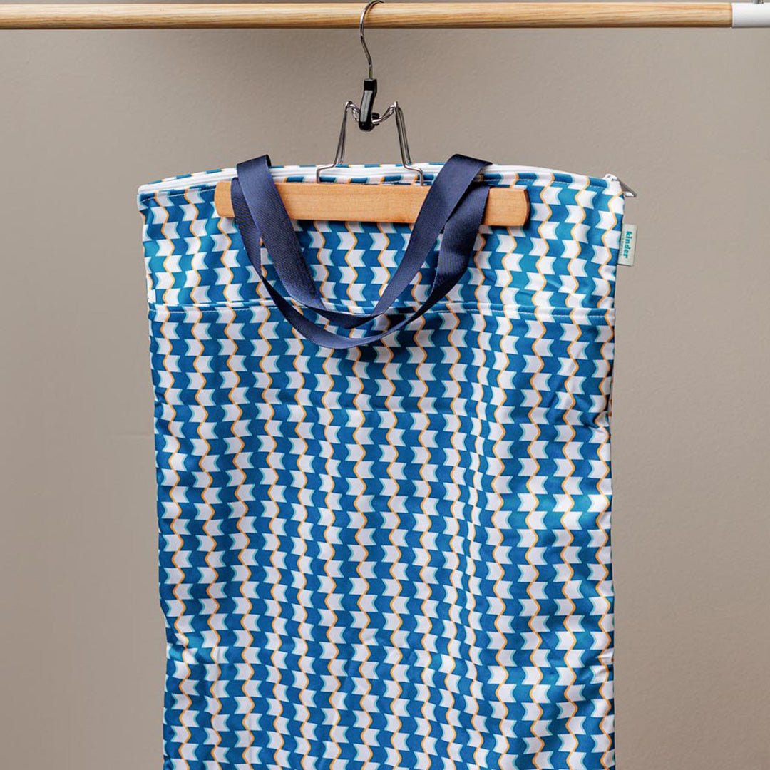 Lagoon - Modern - Cloth - Diapers - Wet Bag - Kinder Cloth Diaper Co. - Pittsburgh - Based - Small - Business - Woman - Owned