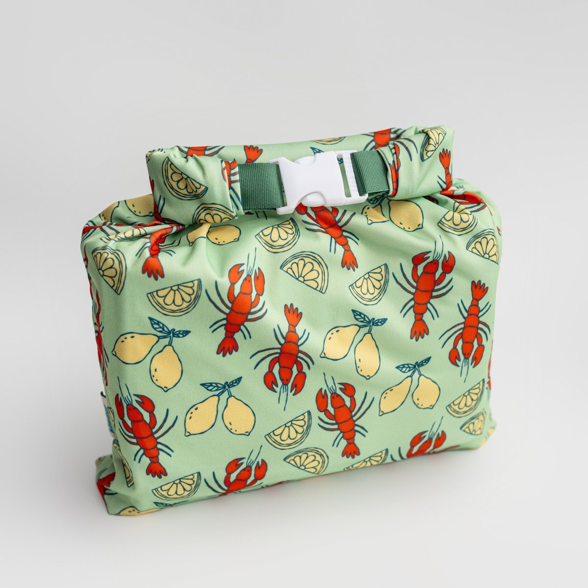 Lemon Lobsters - Modern - Cloth - Diapers - Wet Bag - Kinder Cloth Diaper Co. - Pittsburgh - Based - Small - Business - Woman - Owned