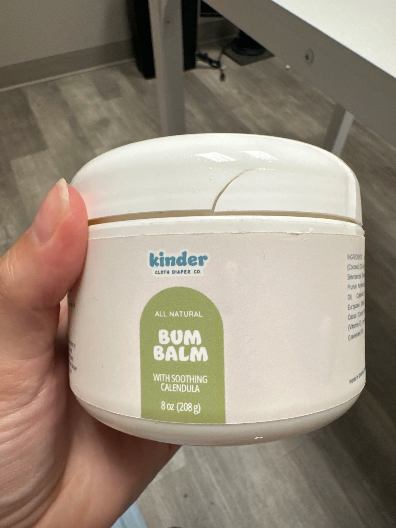 Less than Perfect Packaging — Cloth Diaper Safe Bum Cream Zinc - Free and Petroleum - Free - Kinder Cloth Diaper Co. - NA - DAMAGES - modern reusable cloth diapers and more for birth to potty training - Pittsburgh Based Small Business