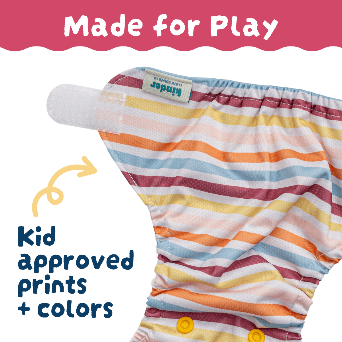 Lilac (3 Pack)-Modern-Cloth-Diapers-Pocket Diaper-Kinder Cloth Diaper Co.-Pittsburgh-Based-Small-Business-Woman-Owned