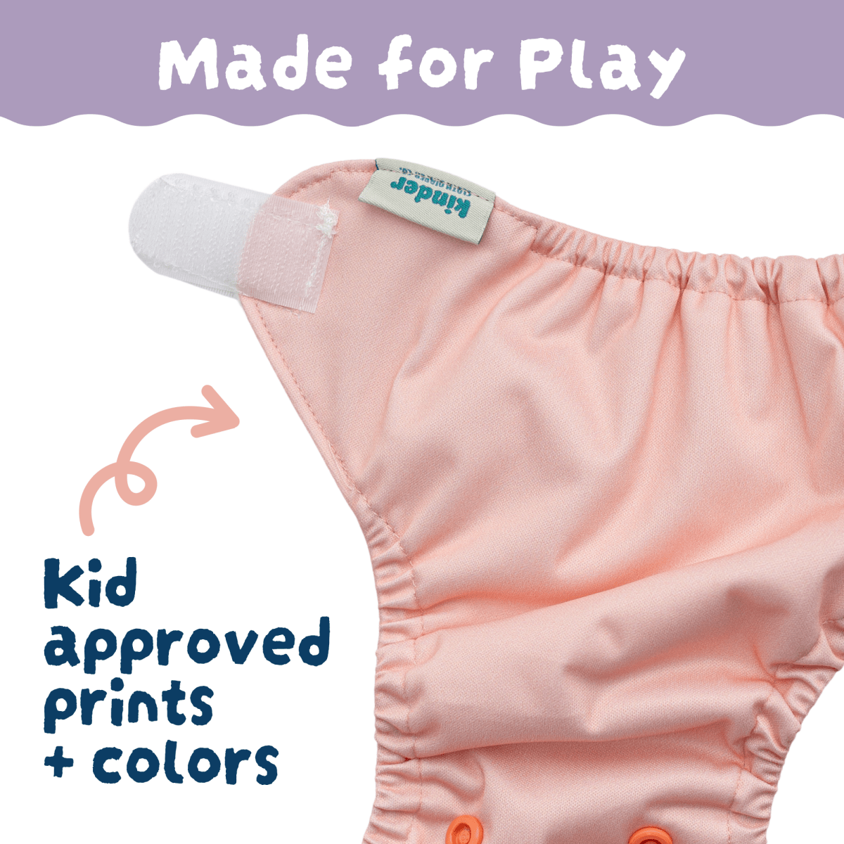 Lilac (3 Pack)-Modern-Cloth-Diapers-Pocket Diaper-Kinder Cloth Diaper Co.-Pittsburgh-Based-Small-Business-Woman-Owned