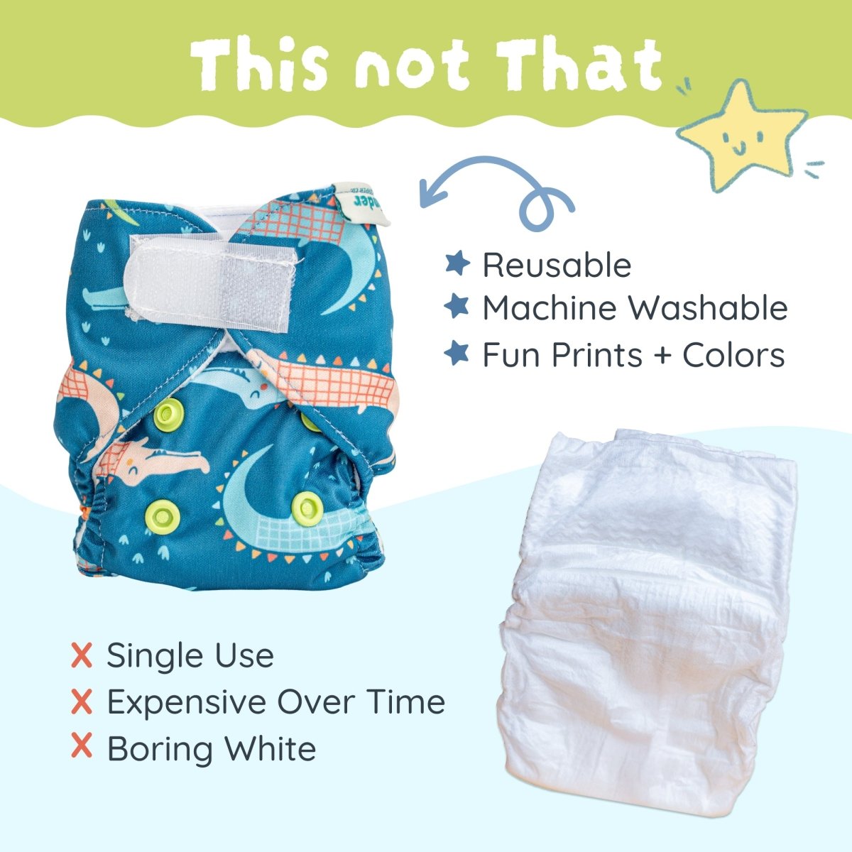 Lilac (3 Pack)-Modern-Cloth-Diapers-Pocket Diaper-Kinder Cloth Diaper Co.-Pittsburgh-Based-Small-Business-Woman-Owned