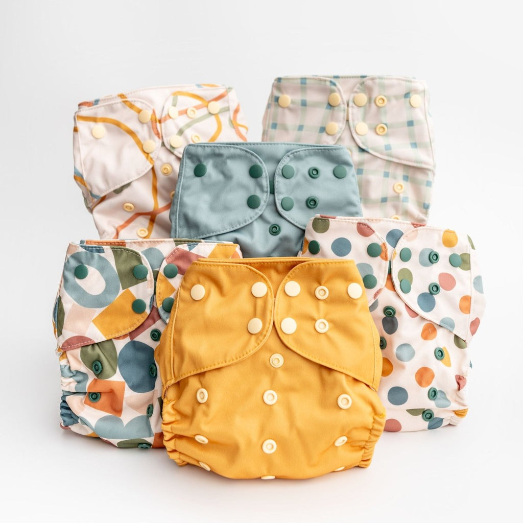 Little Bundle of Buds - Modern - Cloth - Diapers - Luxe Pocket Diaper - Kinder Cloth Diaper Co. - Pittsburgh - Based - Small - Business - Woman - Owned