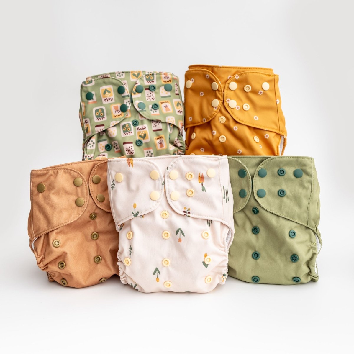 Little Bundle of Buds - Modern - Cloth - Diapers - Luxe Pocket Diaper - Kinder Cloth Diaper Co. - Pittsburgh - Based - Small - Business - Woman - Owned