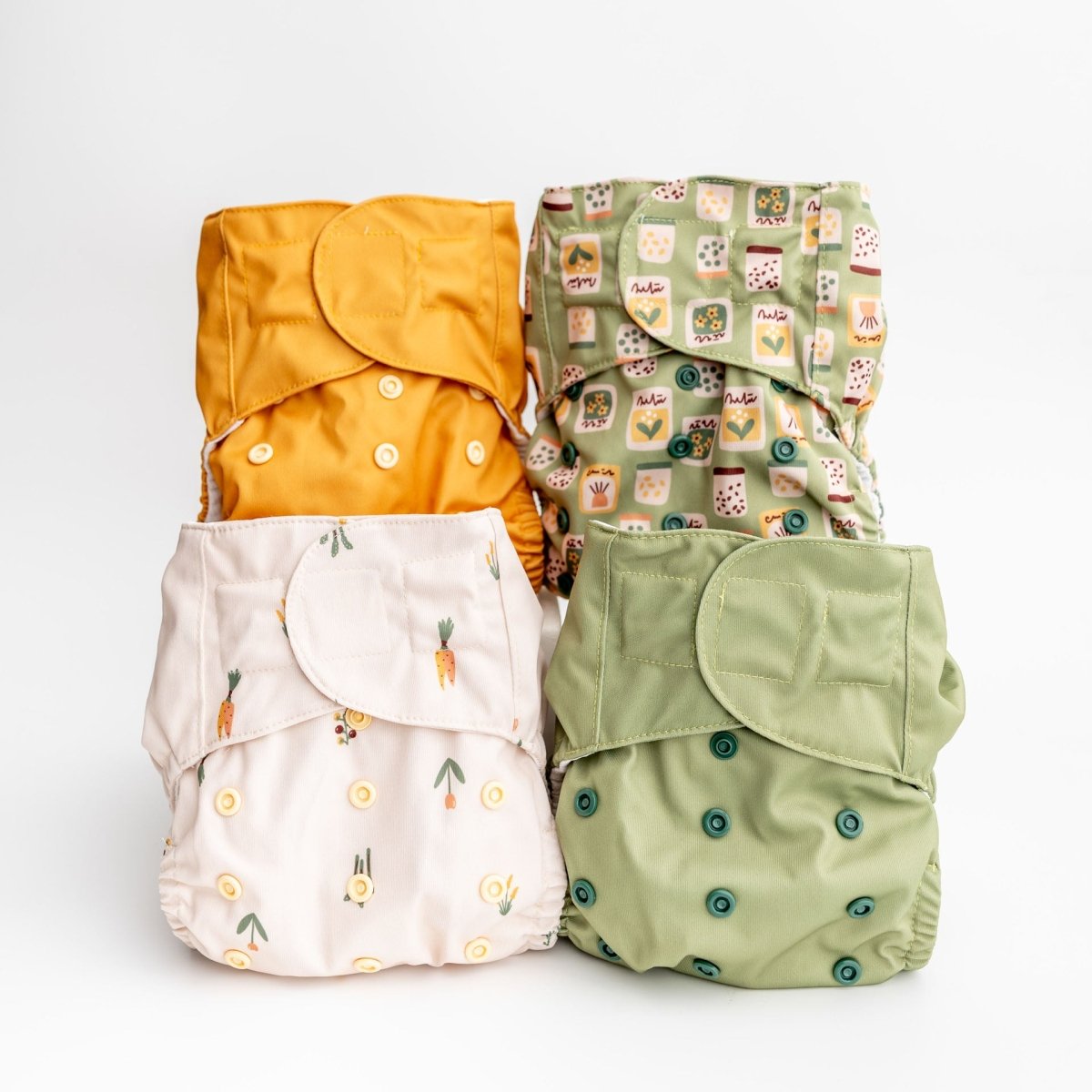 Little Bundle of Buds - Modern - Cloth - Diapers - Luxe Pocket Diaper - Kinder Cloth Diaper Co. - Pittsburgh - Based - Small - Business - Woman - Owned