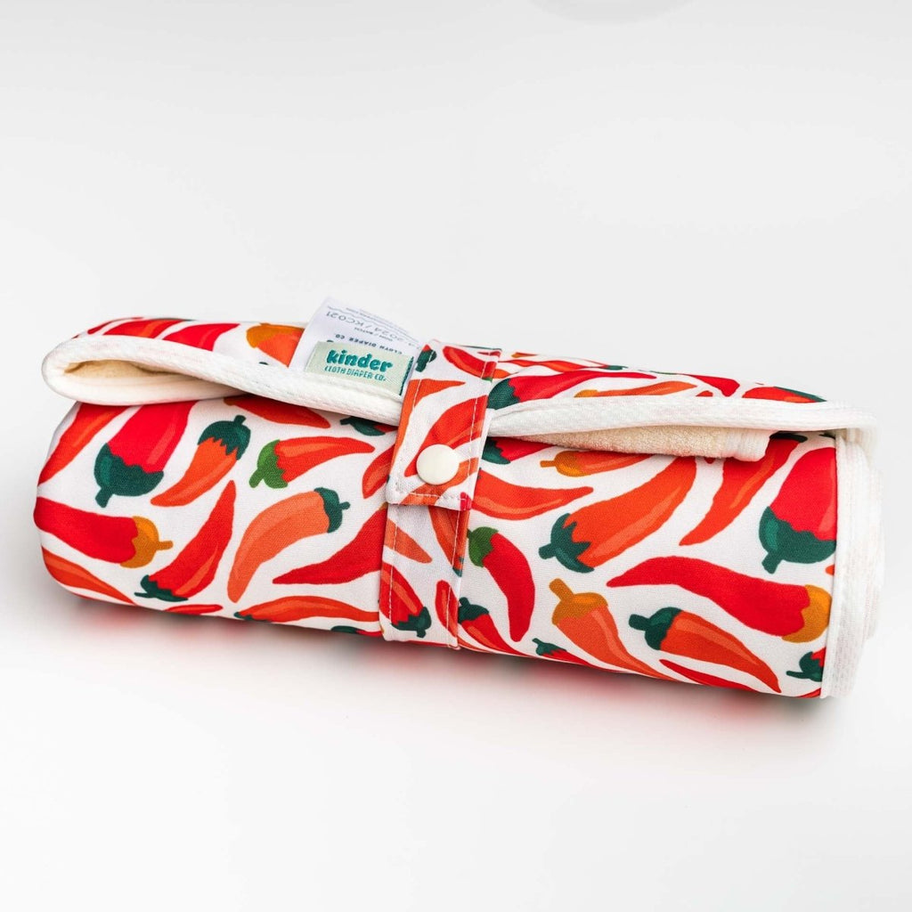 Ultra - Soft Bamboo Machine Washable and Wipeable Diaper Change Mat - Kinder Cloth Diaper Co. - 12 - 06 - 04 - modern reusable cloth diapers and more for birth to potty training - Pittsburgh Based Small Business