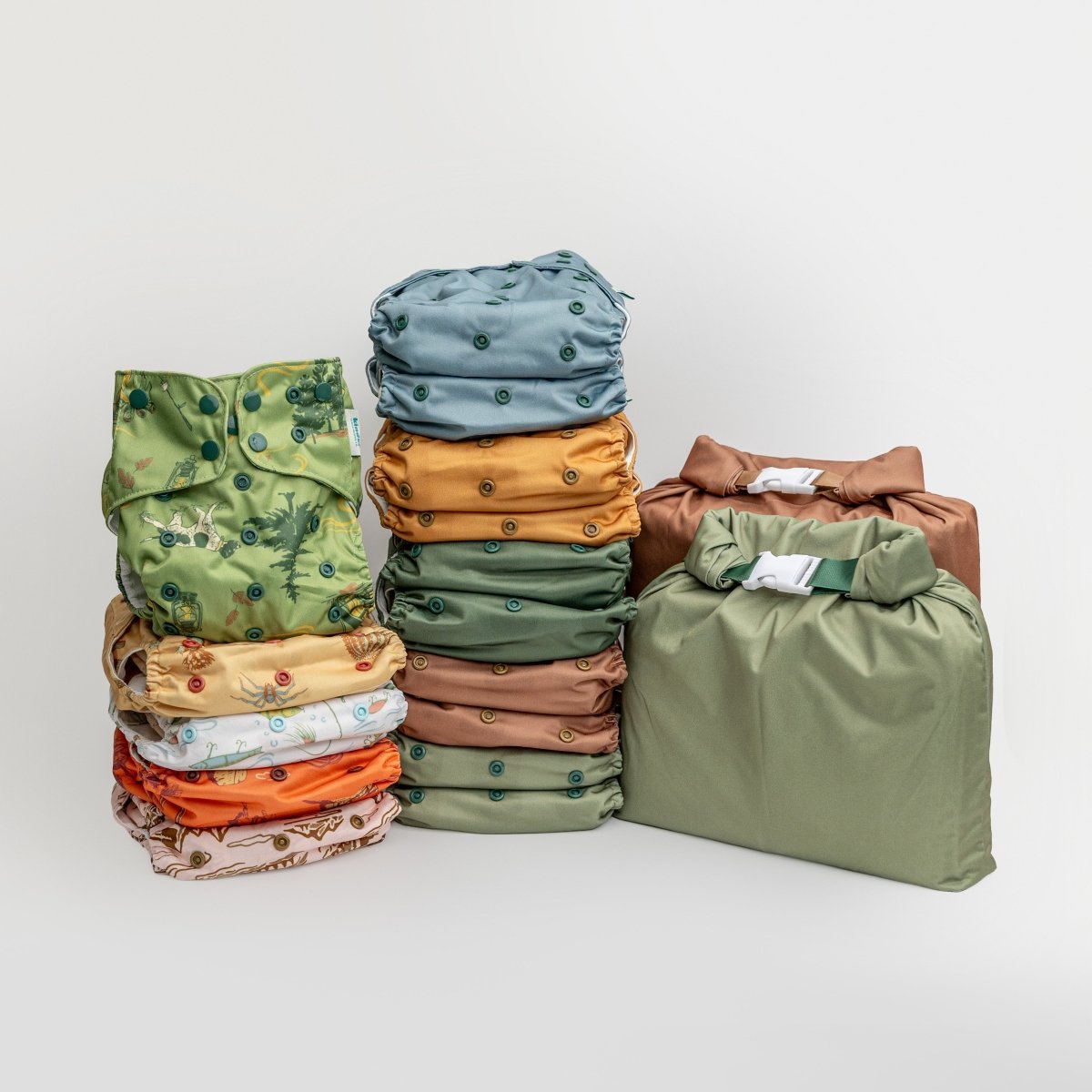 -Modern-Cloth-Diapers-New Parent Starter Bundle-Kinder Cloth Diaper Co.-Pittsburgh-Based-Small-Business-Woman-Owned