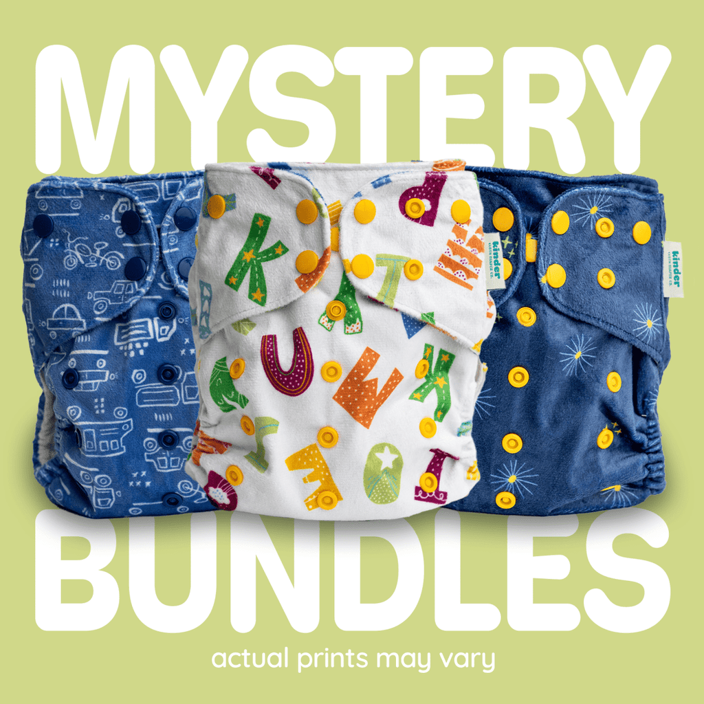 Loungers (3) - Modern - Cloth - Diapers - Pocket Diaper - Kinder Cloth Diaper Co. - Pittsburgh - Based - Small - Business - Woman - Owned