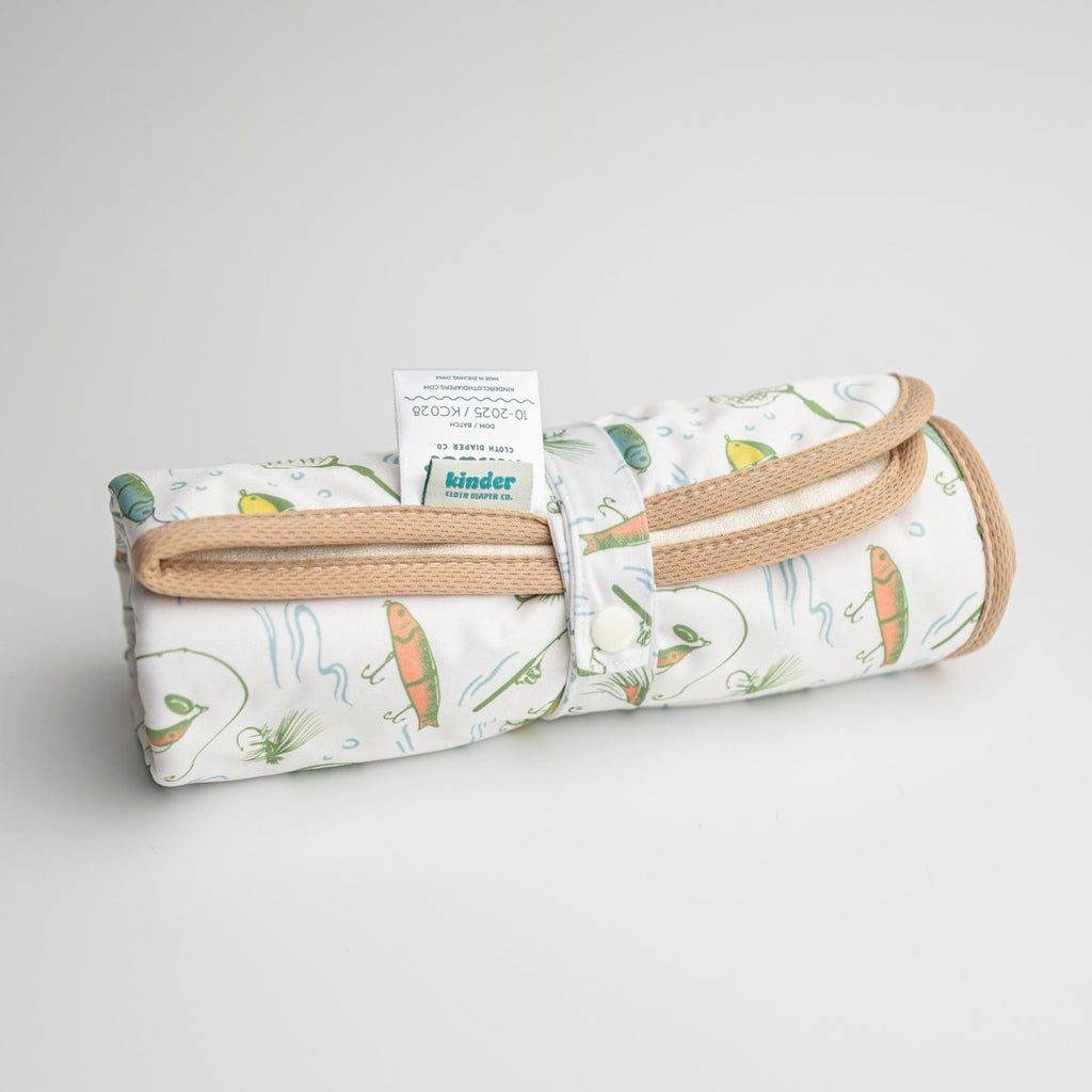 Lunar Lullabies - Modern - Cloth - Diapers - Change Mat - Kinder Cloth Diaper Co. - Pittsburgh - Based - Small - Business - Woman - Owned