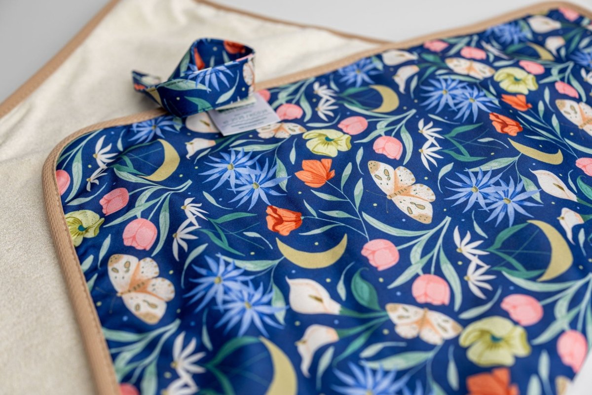 Lunar Lullabies - Modern - Cloth - Diapers - Change Mat - Kinder Cloth Diaper Co. - Pittsburgh - Based - Small - Business - Woman - Owned