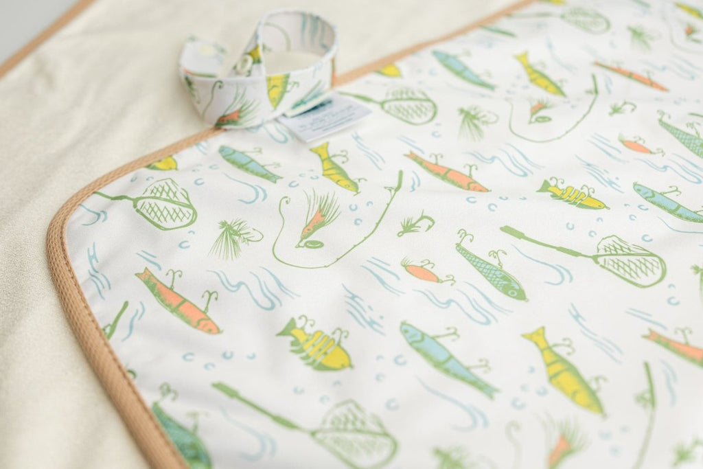 Lured Away - Modern - Cloth - Diapers - Change Mat - Kinder Cloth Diaper Co. - Pittsburgh - Based - Small - Business - Woman - Owned