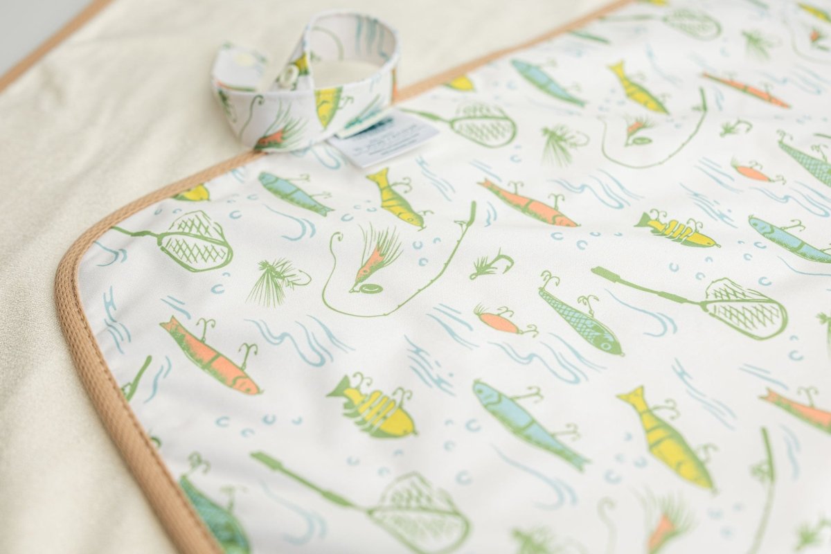 Lured Away - Modern - Cloth - Diapers - Change Mat - Kinder Cloth Diaper Co. - Pittsburgh - Based - Small - Business - Woman - Owned