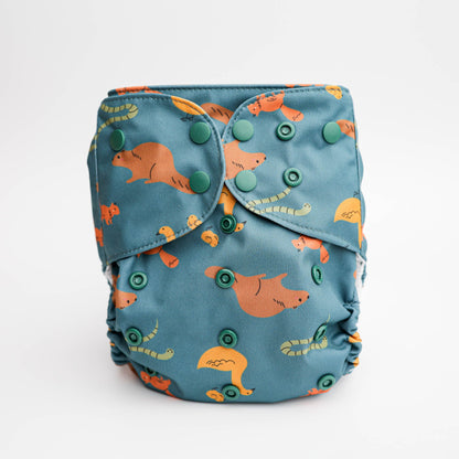 Luxe Pocket Cloth Diaper with Dual Inner Gussets and Athletic Wicking Jersey - Kinder Cloth Diaper Co. - 11 - 04 - 01 - modern reusable cloth diapers and more for birth to potty training - Pittsburgh Based Small Business