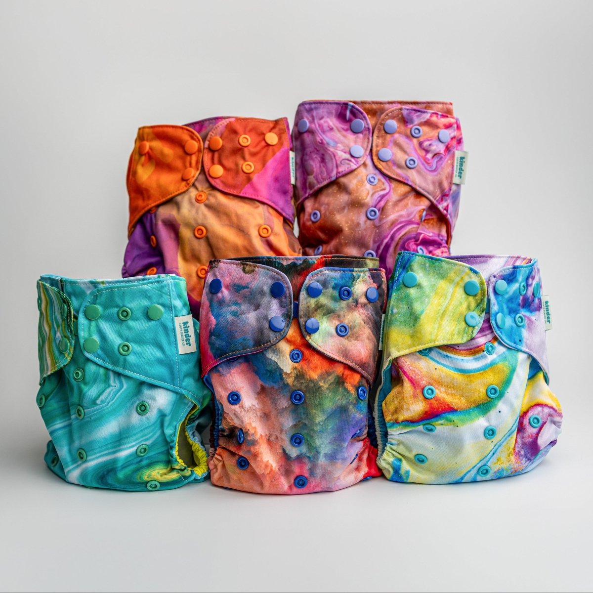  - Modern - Cloth - Diapers - Pocket Diaper - Kinder Cloth Diaper Co. - Pittsburgh - Based - Small - Business - Woman - Owned