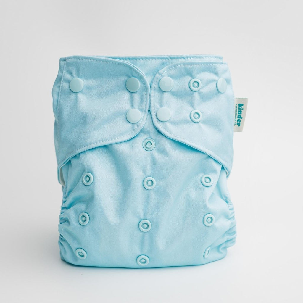 Marine Mist - Modern - Cloth - Diapers - Pocket Diaper - Kinder Cloth Diaper Co. - Pittsburgh - Based - Small - Business - Woman - Owned