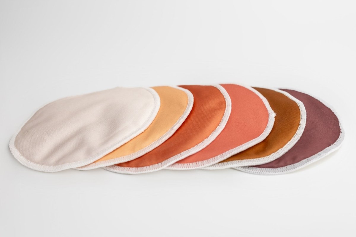 Mauve - Modern - Cloth - Diapers - Breast Pad - Kinder Cloth Diaper Co. - Pittsburgh - Based - Small - Business - Woman - Owned