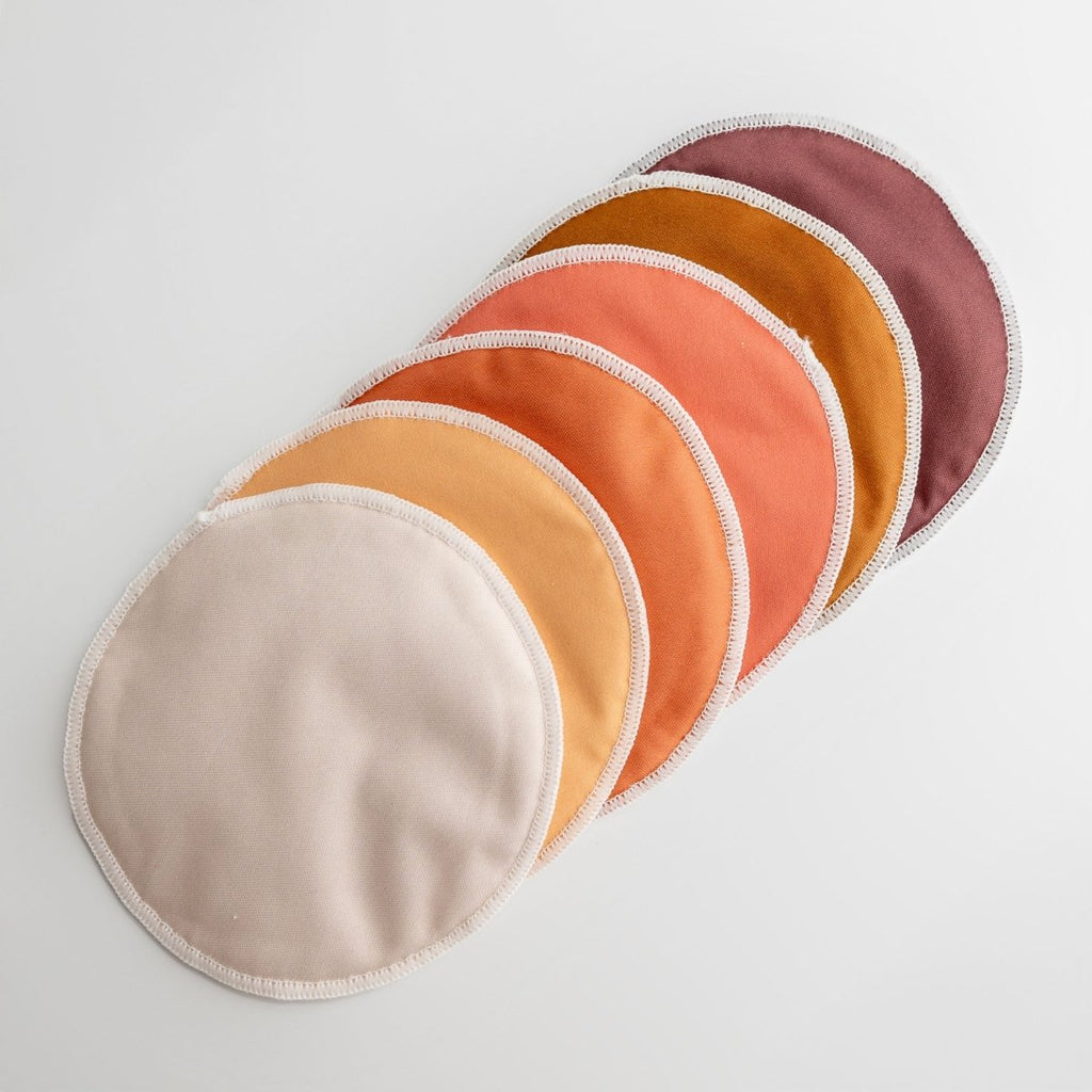Mauve - Modern - Cloth - Diapers - Breast Pad - Kinder Cloth Diaper Co. - Pittsburgh - Based - Small - Business - Woman - Owned