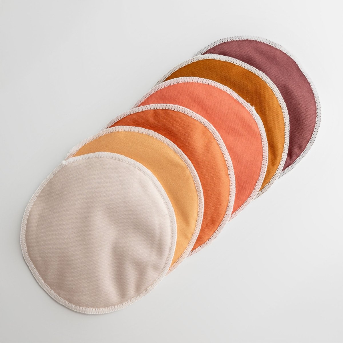 Mauve - Modern - Cloth - Diapers - Breast Pad - Kinder Cloth Diaper Co. - Pittsburgh - Based - Small - Business - Woman - Owned