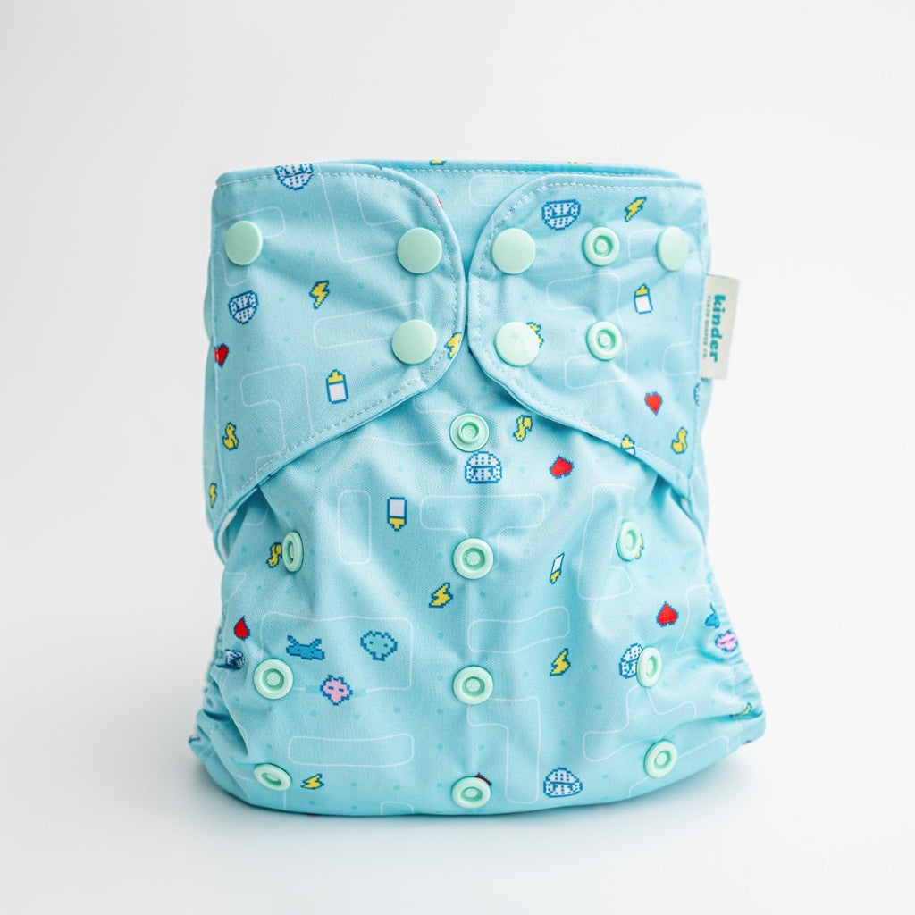 Maze Daze - Modern - Cloth - Diapers - Pocket Diaper - Kinder Cloth Diaper Co. - Pittsburgh - Based - Small - Business - Woman - Owned