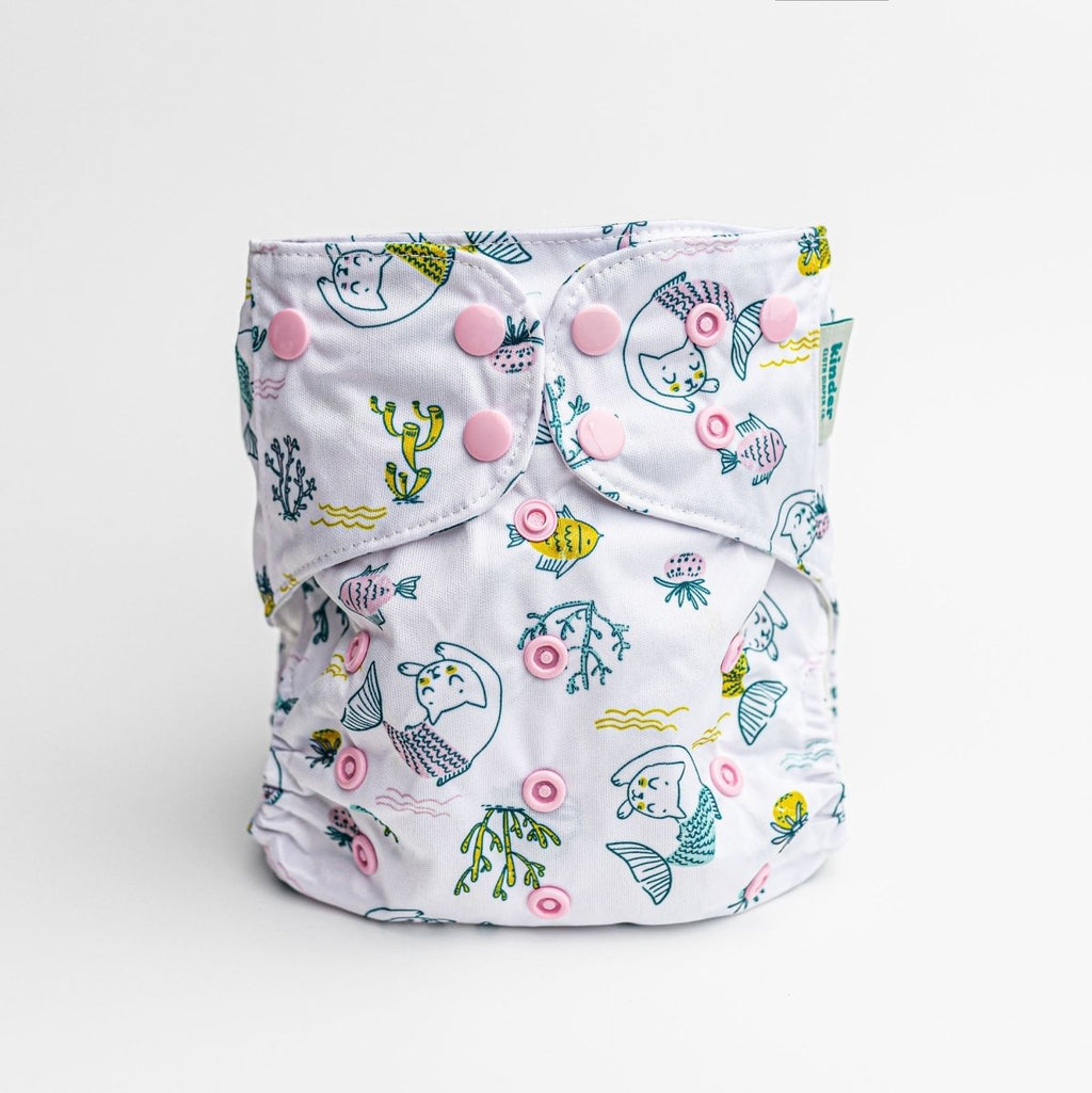 Animals and Insects: Essentials Pocket Cloth Diaper with Athletic Wicking Jersey, Grows with your Baby - Kinder Cloth Diaper Co. - 09 - 02 - 02 - modern reusable cloth diapers and more for birth to potty training - Pittsburgh Based Small Business