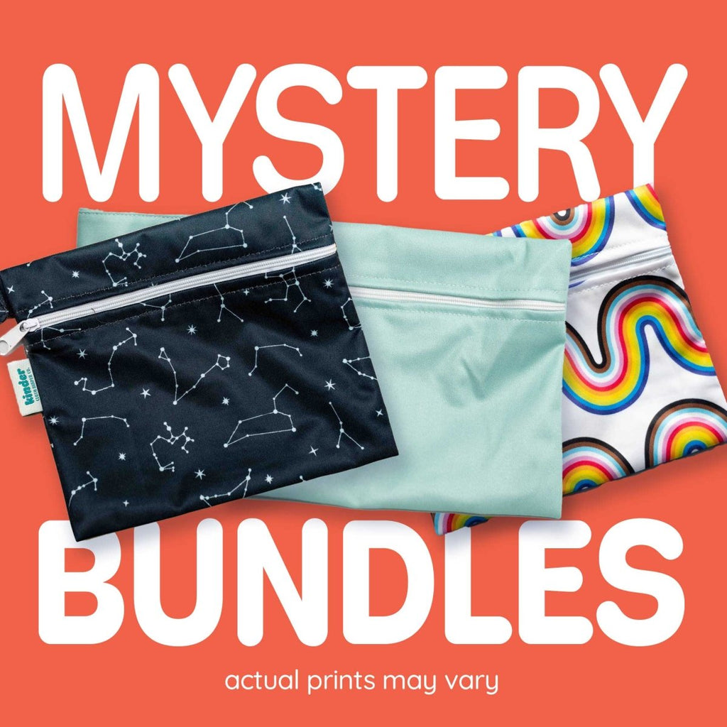 Mystery Bundles - Kinder Cloth Diaper Co. - modern reusable cloth diapers and more for birth to potty training - Pittsburgh Based Small Business