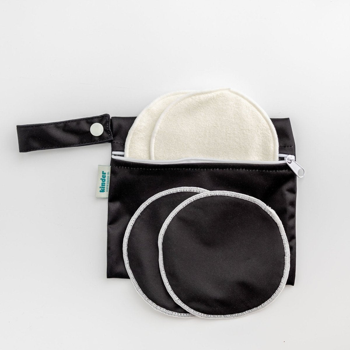 Midnight - Modern - Cloth - Diapers - Breast Pad - Kinder Cloth Diaper Co. - Pittsburgh - Based - Small - Business - Woman - Owned