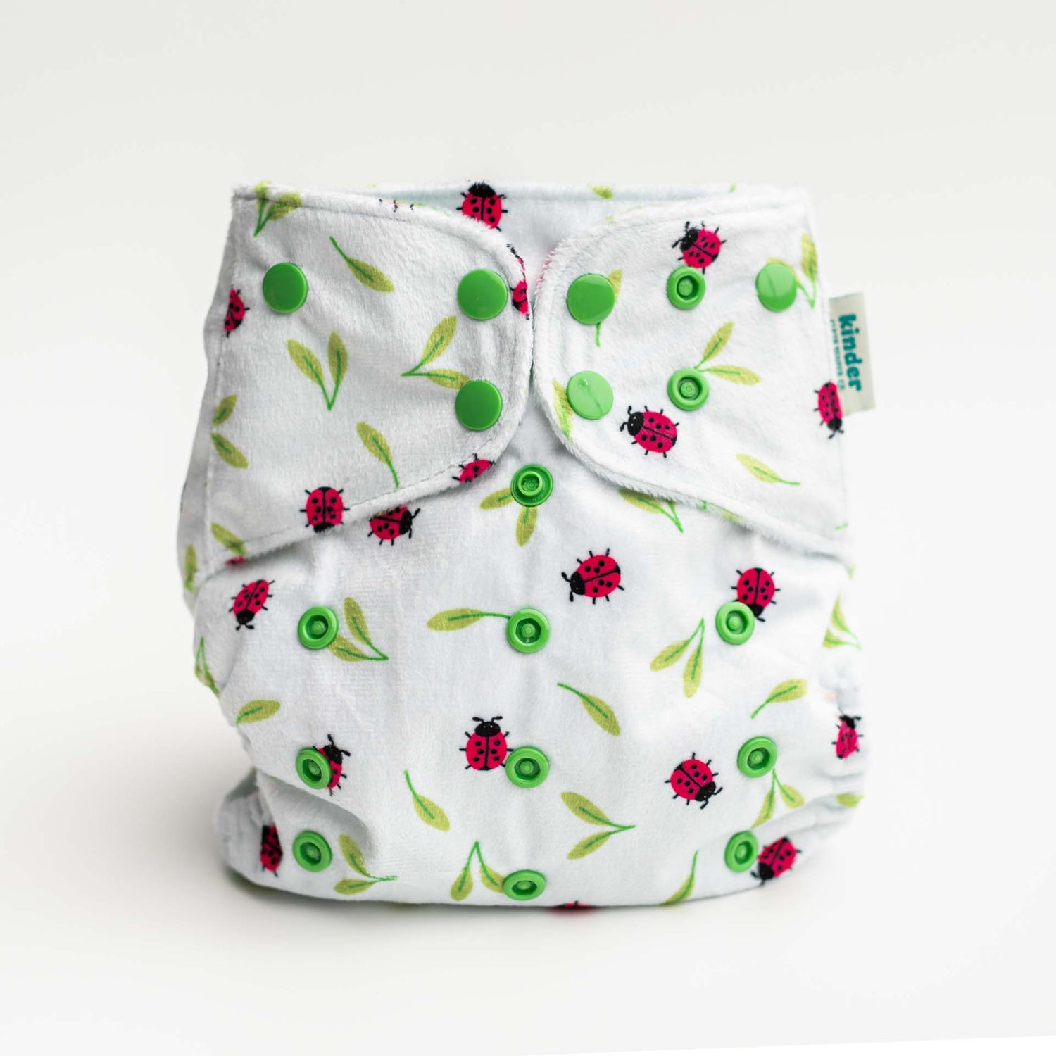 Patterned Lounger Pocket Cloth Diaper — Minky Fleece with Athletic Wicking Jersey