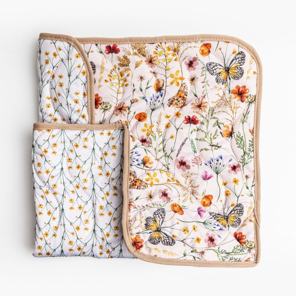 Quilted Comfort Change Pad Featuring Wipeable Machine Washable Fabric - Kinder Cloth Diaper Co. - 08 - 03 - 01 - modern reusable cloth diapers and more for birth to potty training - Pittsburgh Based Small Business