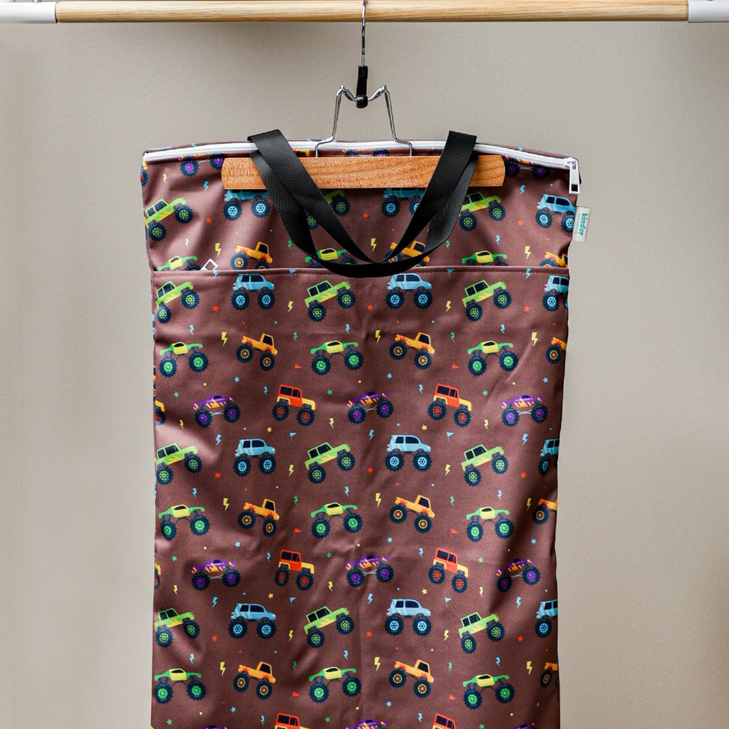 Monster - Modern - Cloth - Diapers - Wet Bag - Kinder Cloth Diaper Co. - Pittsburgh - Based - Small - Business - Woman - Owned