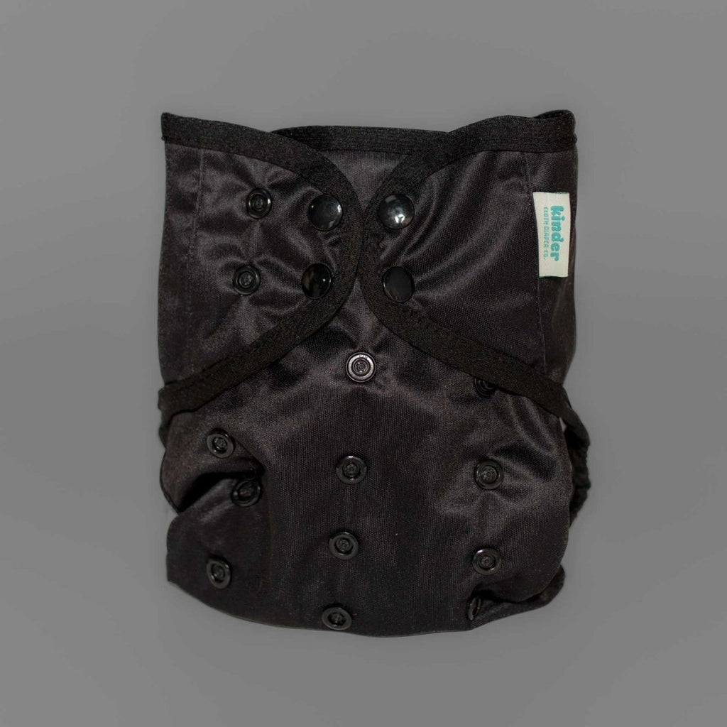 Solid Color Wipeable Cloth Diaper Cover, Grows with your Baby - Kinder Cloth Diaper Co. - 17 - 03 - 03 - modern reusable cloth diapers and more for birth to potty training - Pittsburgh Based Small Business