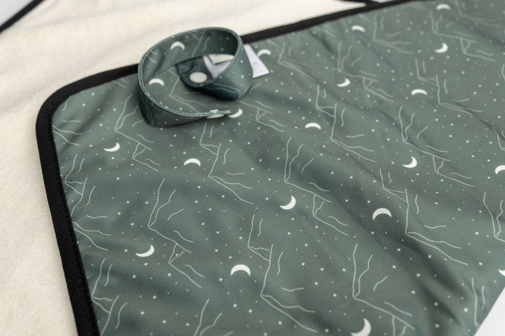 Mountain Moons - Modern - Cloth - Diapers - Change Mat - Kinder Cloth Diaper Co. - Pittsburgh - Based - Small - Business - Woman - Owned