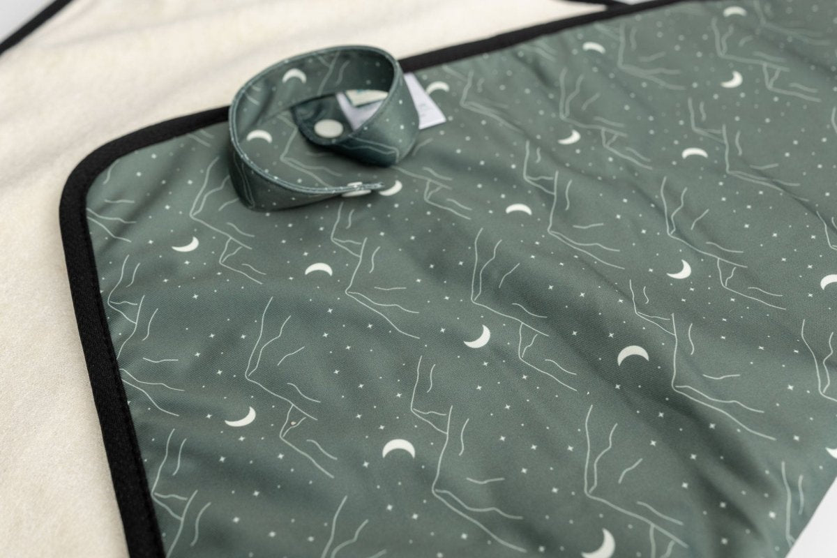 Mountain Moons - Modern - Cloth - Diapers - Change Mat - Kinder Cloth Diaper Co. - Pittsburgh - Based - Small - Business - Woman - Owned