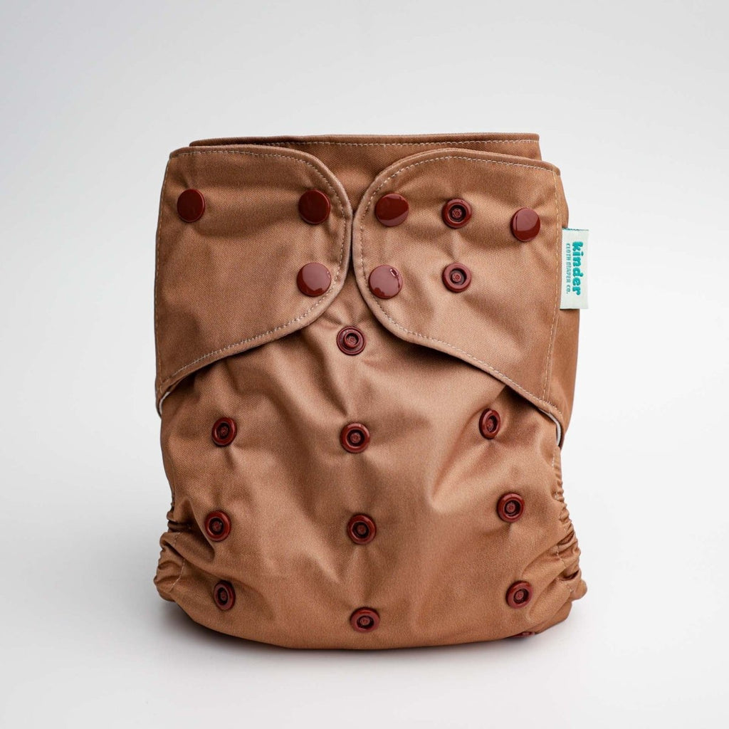 Solid Color: Essentials Pocket Cloth Diaper with Athletic Wicking Jersey, Grows with your Baby - Kinder Cloth Diaper Co. - 11 - 06 - 04 - modern reusable cloth diapers and more for birth to potty training - Pittsburgh Based Small Business
