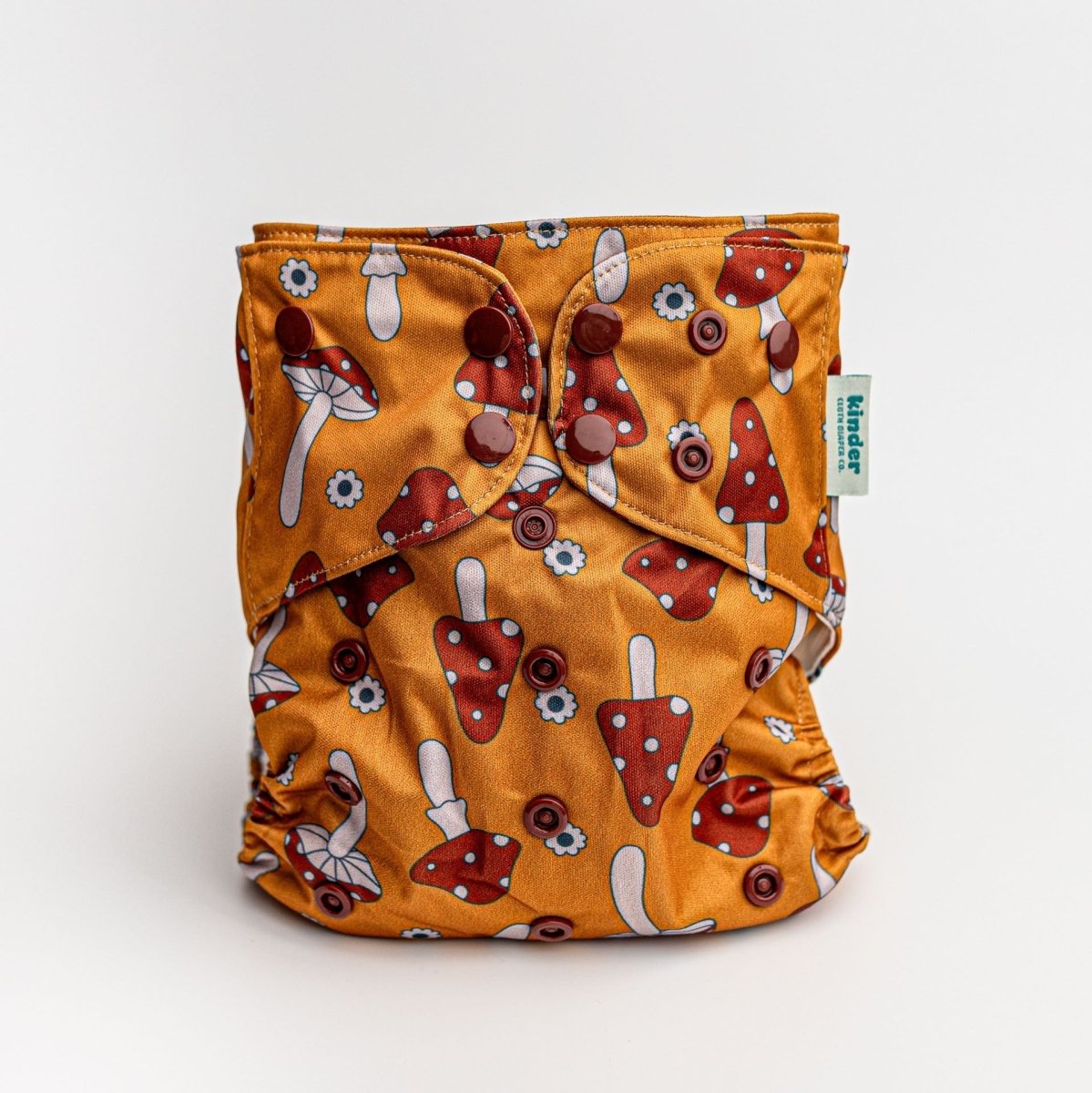 Floral: Essentials Pocket Cloth Diaper with Athletic Wicking Jersey, Grows with your Baby - Kinder Cloth Diaper Co. - 24 - 06 - 01 - modern reusable cloth diapers and more for birth to potty training - Pittsburgh Based Small Business