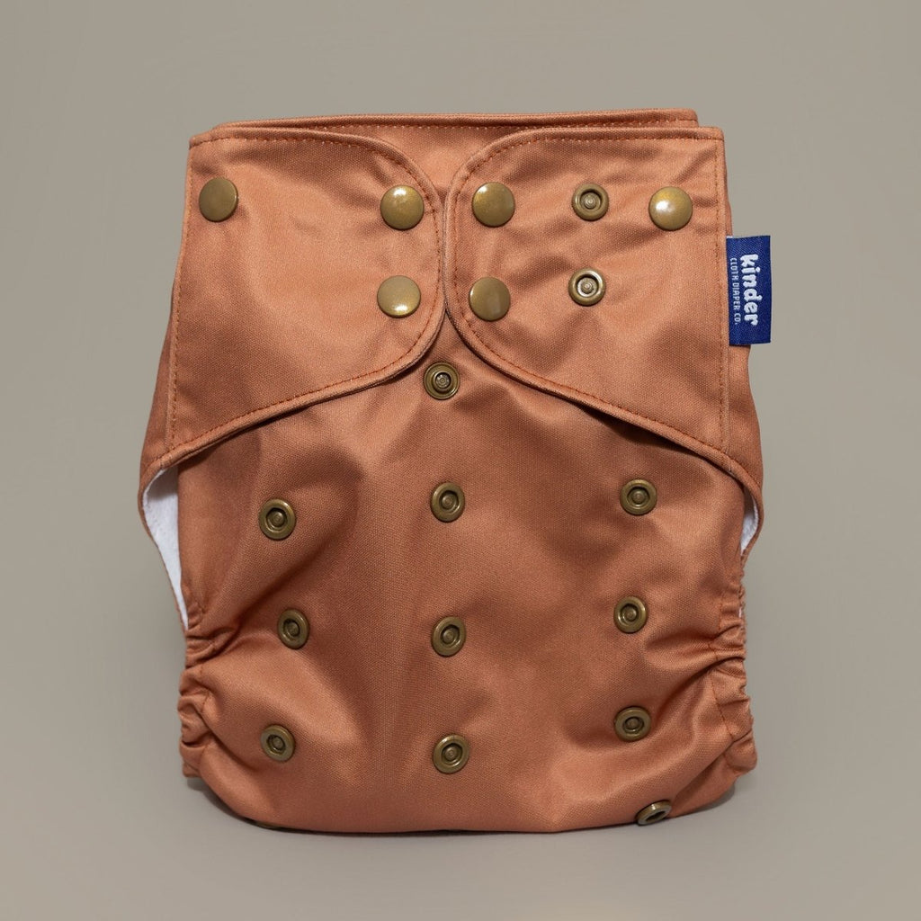 Solid Color: Essentials Pocket Cloth Diaper with Athletic Wicking Jersey, Grows with your Baby - Kinder Cloth Diaper Co. - 01 - 06 - 02 - modern reusable cloth diapers and more for birth to potty training - Pittsburgh Based Small Business