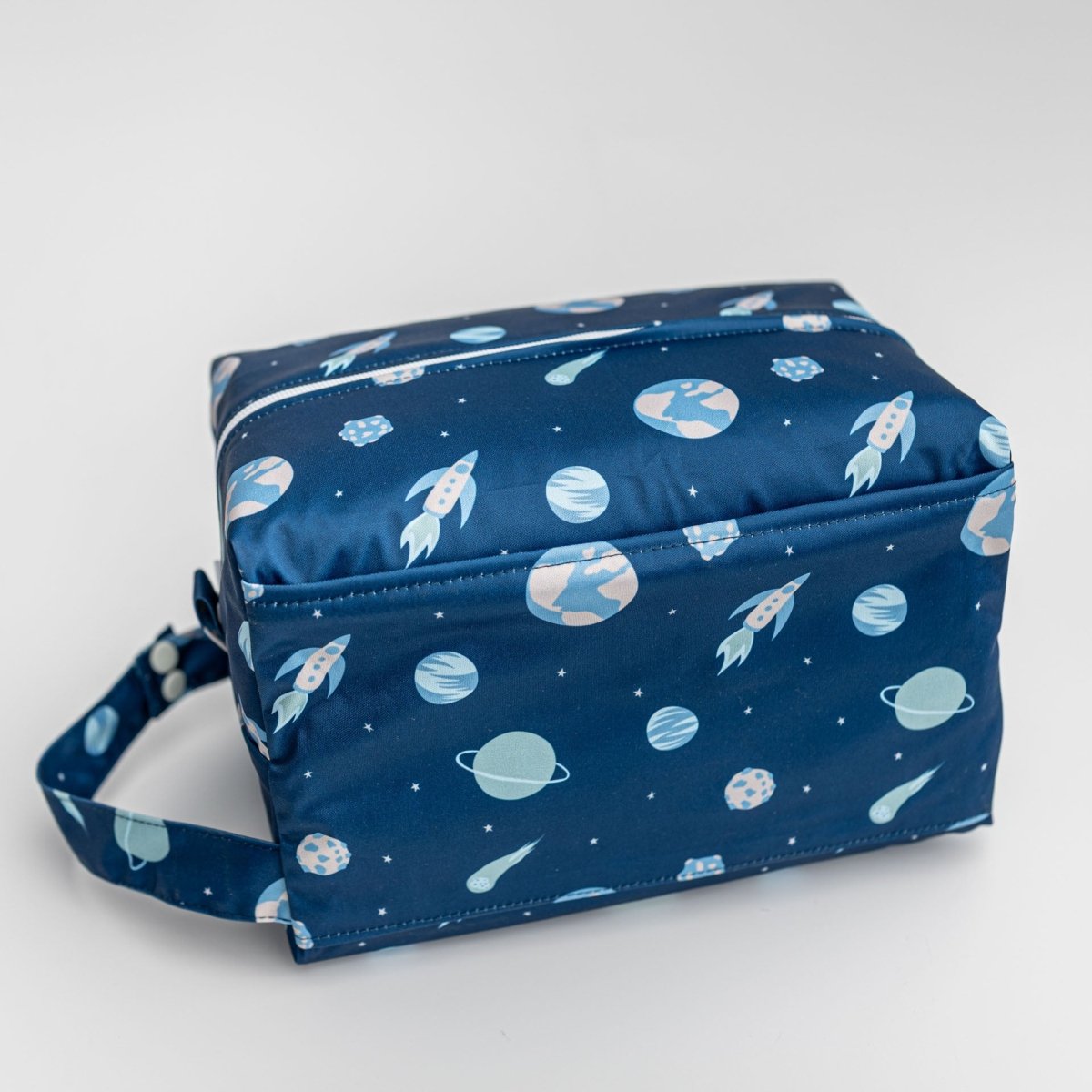 Out of this World (Navy) - Modern - Cloth - Diapers - Diaper Pod - Kinder Cloth Diaper Co. - Pittsburgh - Based - Small - Business - Woman - Owned