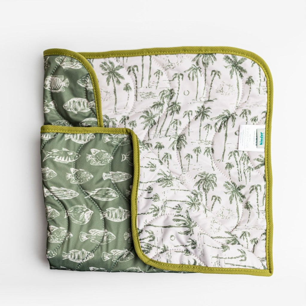Quilted Comfort Change Pad Featuring Wipeable Machine Washable Fabric - Kinder Cloth Diaper Co. - 08 - 06 - 03 - modern reusable cloth diapers and more for birth to potty training - Pittsburgh Based Small Business