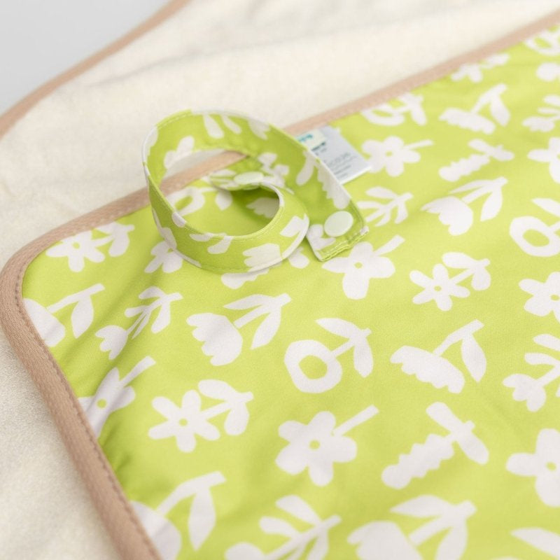 Paper Flowers - Modern - Cloth - Diapers - Change Mat - Kinder Cloth Diaper Co. - Pittsburgh - Based - Small - Business - Woman - Owned