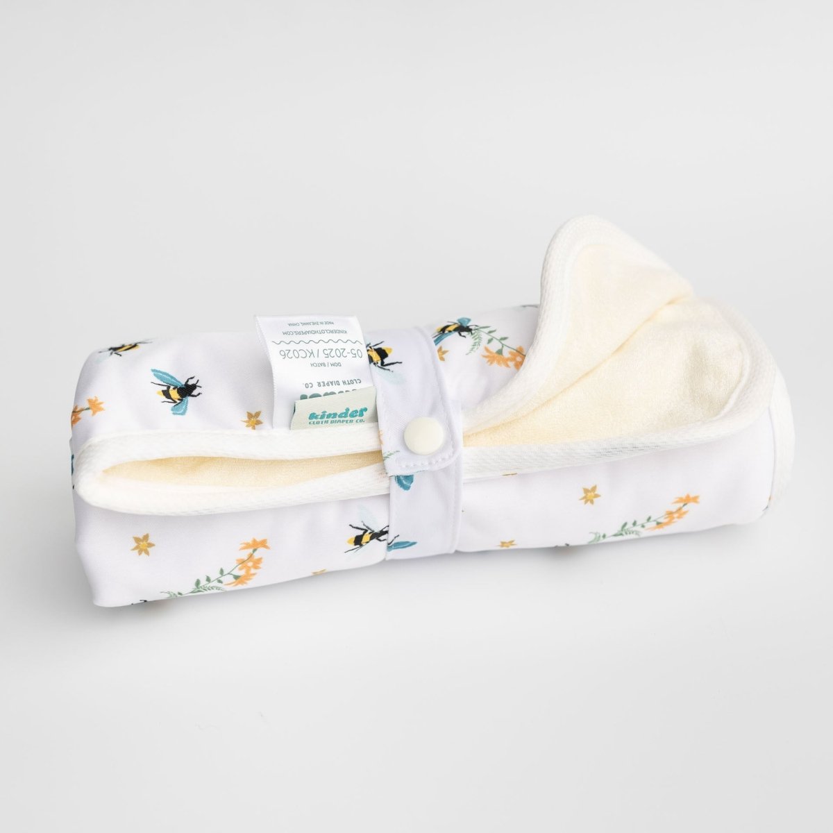 Paper Flowers - Modern - Cloth - Diapers - Change Mat - Kinder Cloth Diaper Co. - Pittsburgh - Based - Small - Business - Woman - Owned