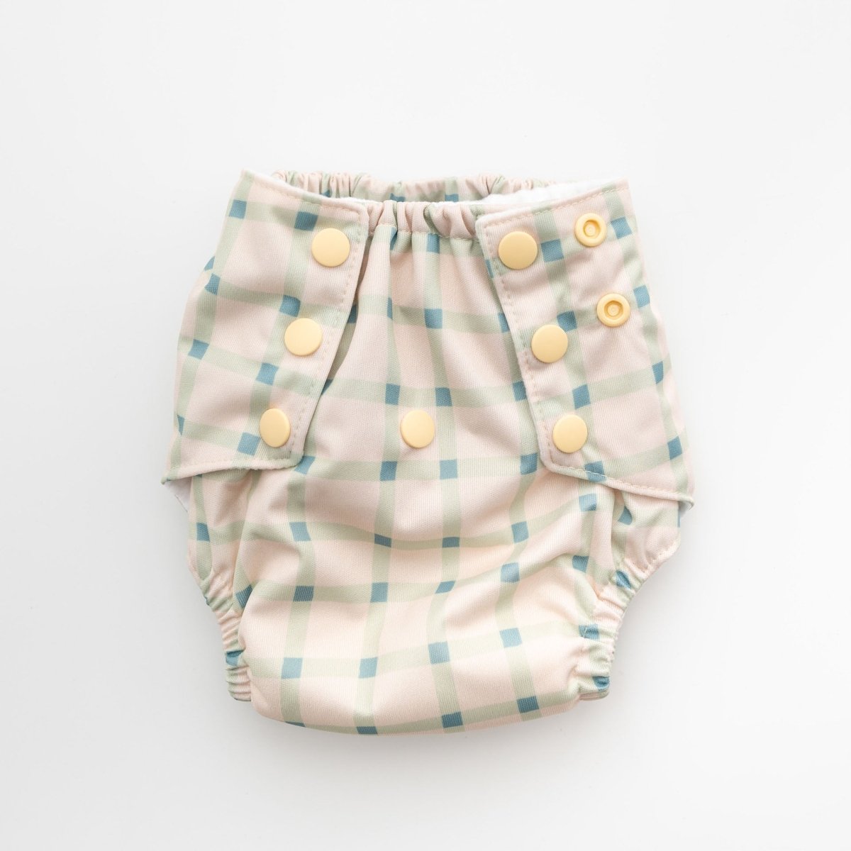 Peaceful Plaid - Modern - Cloth - Diapers - Training Pant - Kinder Cloth Diaper Co. - Pittsburgh - Based - Small - Business - Woman - Owned